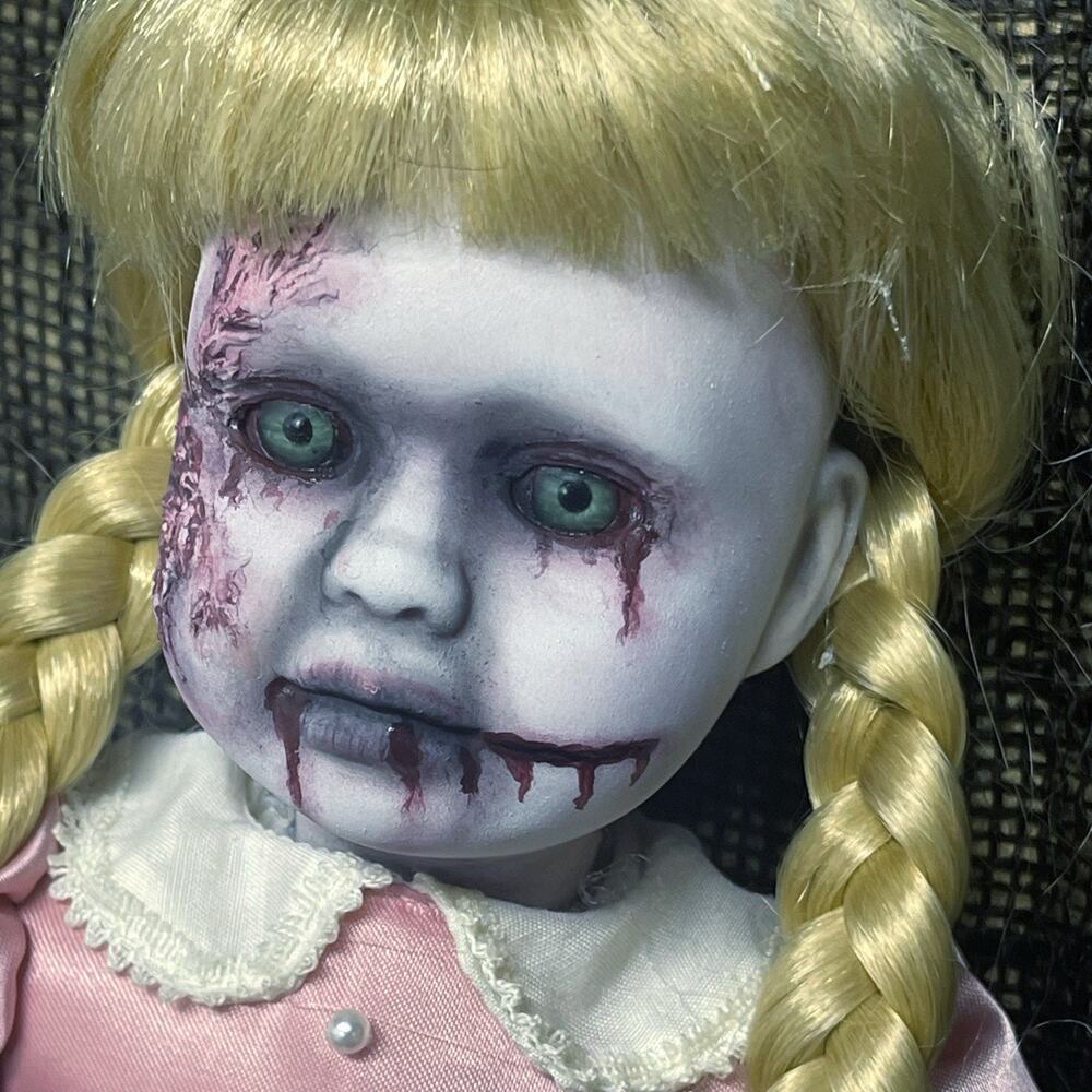 OOAK Creepy Odd 15” Haunting Ghost Undead Spirit Scary Halloween Horror Art Doll
